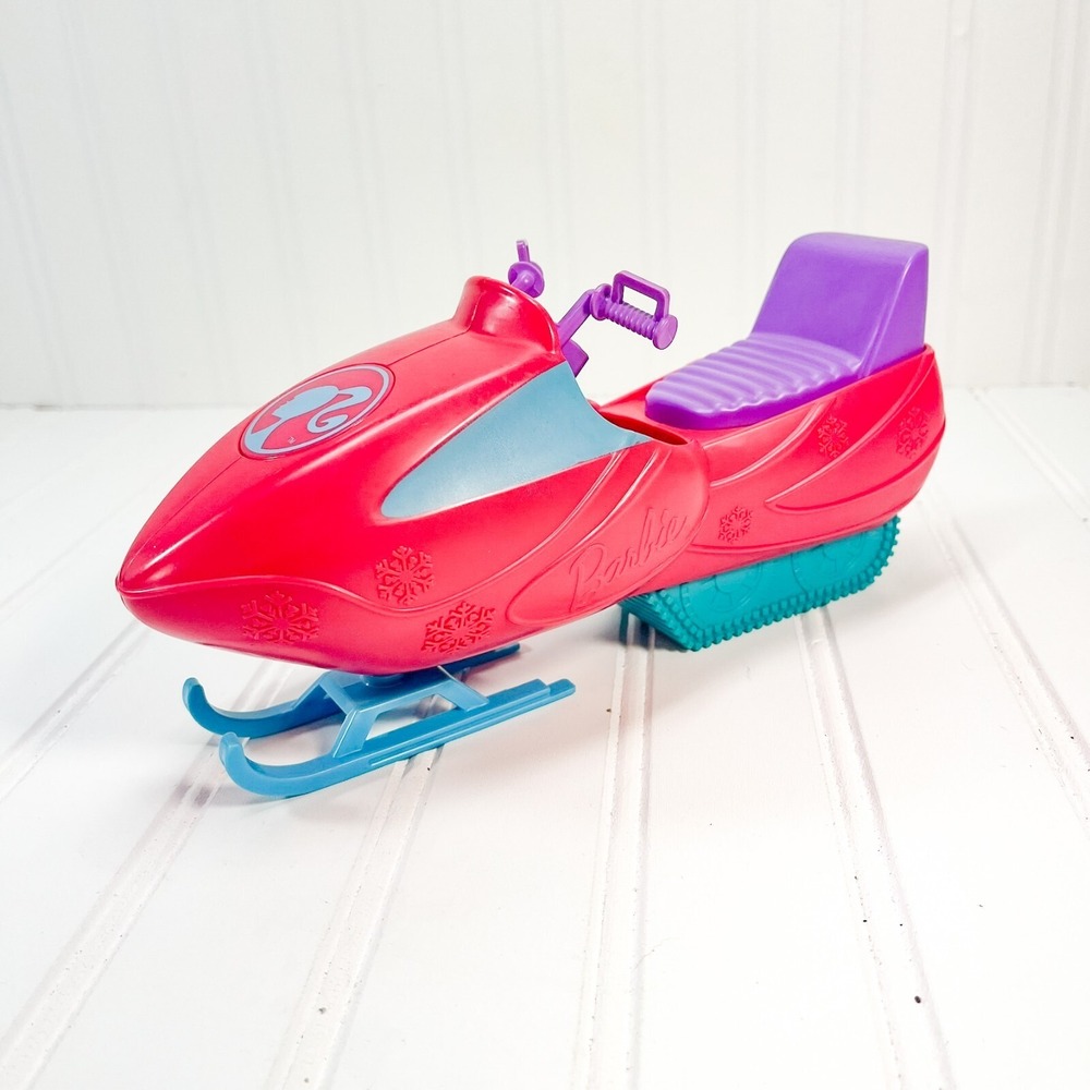 Barbie Rescue Rescuer Snowmobile Arctic Snow Sled Toy‎
